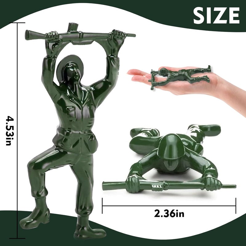 UPSIME Green Army Beer Bottle Opener for Men, Unique 3D Soldier Design Ideal for Father's Day Birthday Anniversaries Christmas Gift for Veterans Husband Grandpa Boyfriend - Image 3